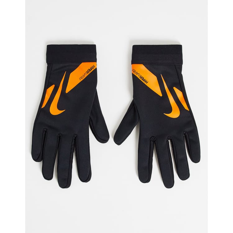 Nike Gants de Joueur Academy Hyperwarm Winter Warrior - Noir/Orange Enfant