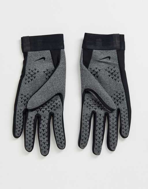 Nike grey shop gloves