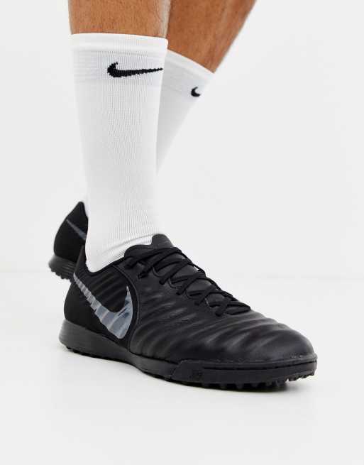 Nike Football Legend X 7 Academy Astro Turf Trainers In Black AH7243 001