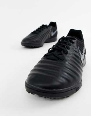 black nike astro turf trainers