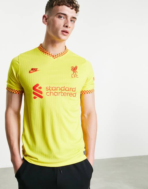 Nike Football Liverpool F.C. Champions League jersey in yellow