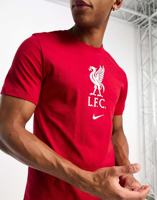 Nike Football – Liverpool F.C. Crest – Czerwony T-shirt