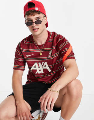 Nike Football Nike Football Liverpool FC drill top in red