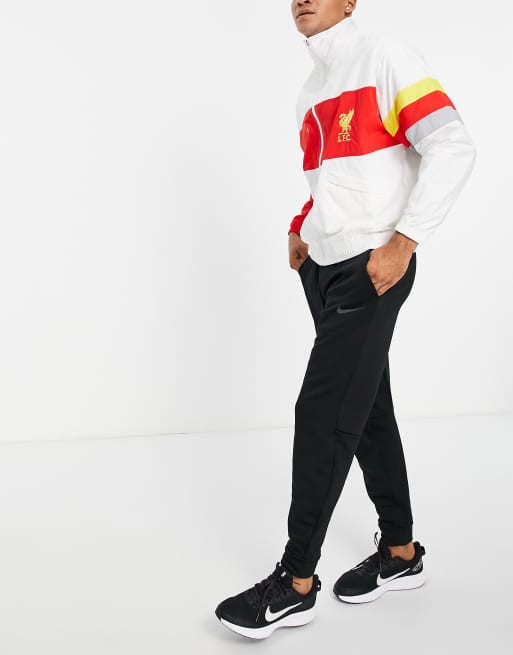 Nike Football Liverpool FC heritage track jacket in white and red