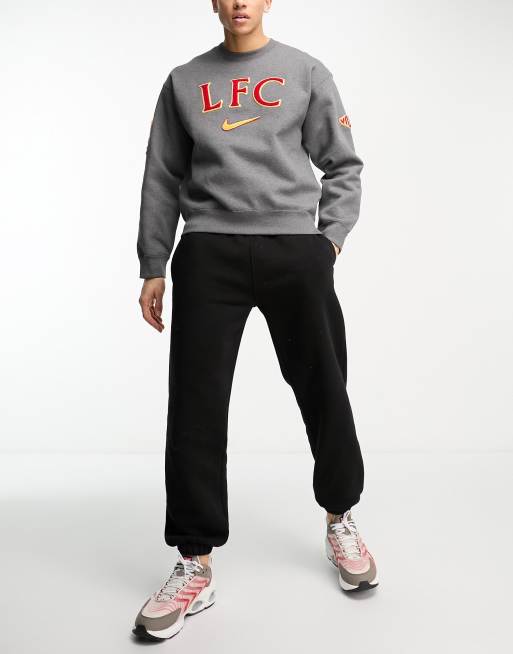 Nike Football Liverpool F.C. patch sweatshirt in grey