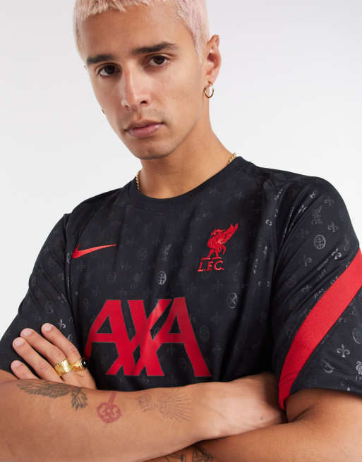 Lfc nike mens black pre sales match top