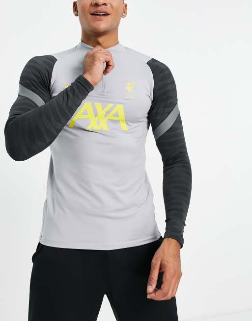 Liverpool Nike Strike Drill Top - Grey