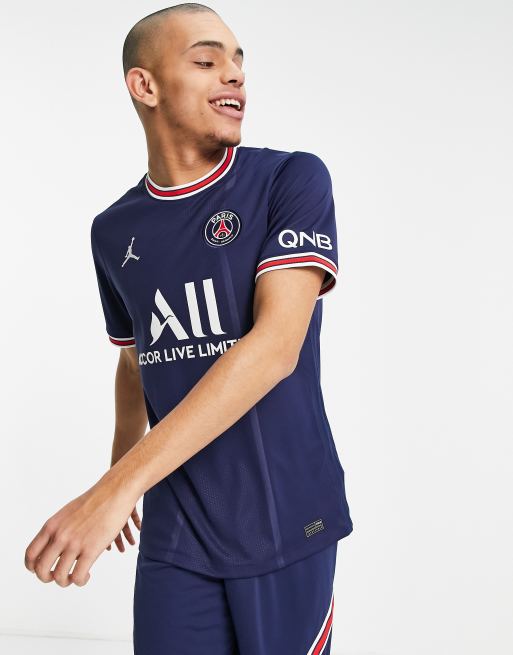 Nike Football Paris Saint-Germain 2021/2022 Home Stadium jersey in navy ...