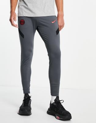 Nike Football Paris Saint-Germain Strike joggers in dark grey - ASOS Price Checker