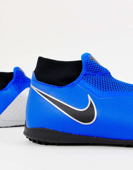 Nike Football Phantom Academy Astro Turf Trainers In Blue AO3269-400, ASOS