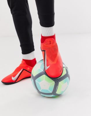 Nike Football - Phantom Vision Astro Turf - Laarzen in rood