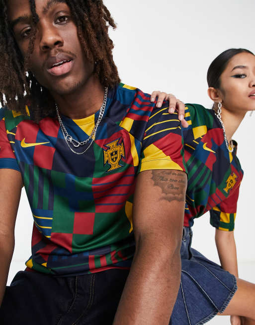 Nike Football - Portugal World Cup 2022 Premium - Unisex - Marineblå fodboldtrøje