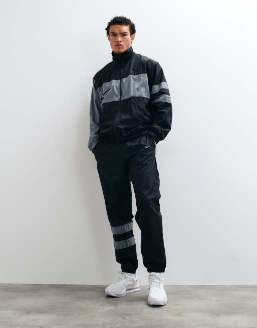 Nike Football Premier i96 track jacket in black & grey, 3 of 5