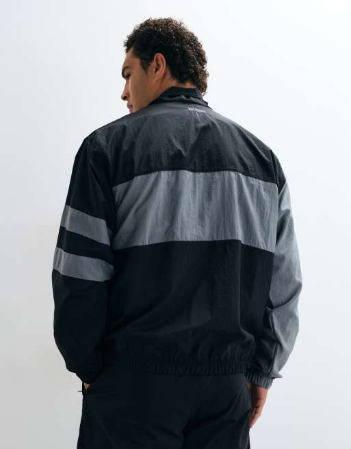 Nike Football Premier i96 track jacket in black & grey, 4 of 5
