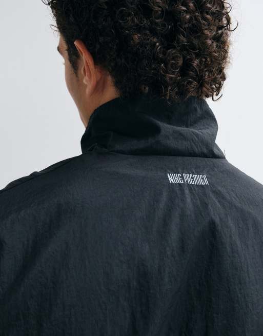 Nike Football Premier i96 track jacket in black & grey, 5 of 5