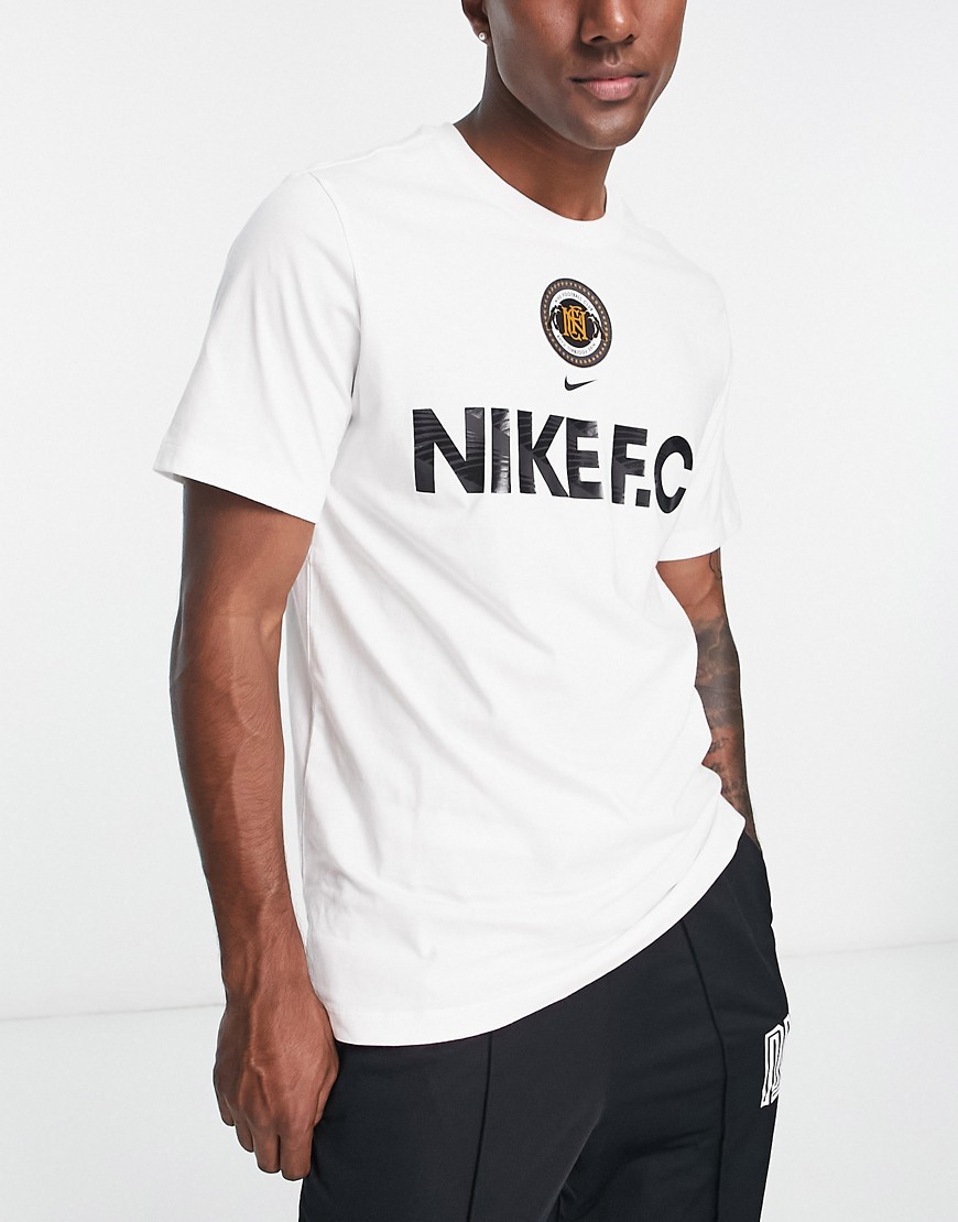 Nike Football printed t-shirt in white