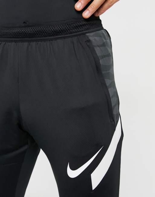 Nike Football - Strike 21 - Joggingbukser i sort og hvid, 3 af 4