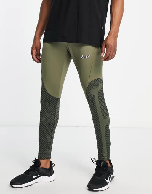 Nike Football – Strike – Ciemnooliwkowe joggersy z technologią Dri-FIT