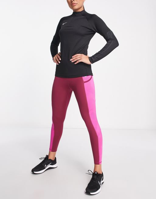 Nike Football Strike Dri-FIT 1/4 zip drill top in black, 2 of 4
