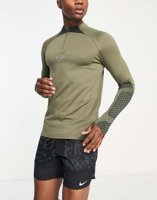 nike dri fit strike half zip