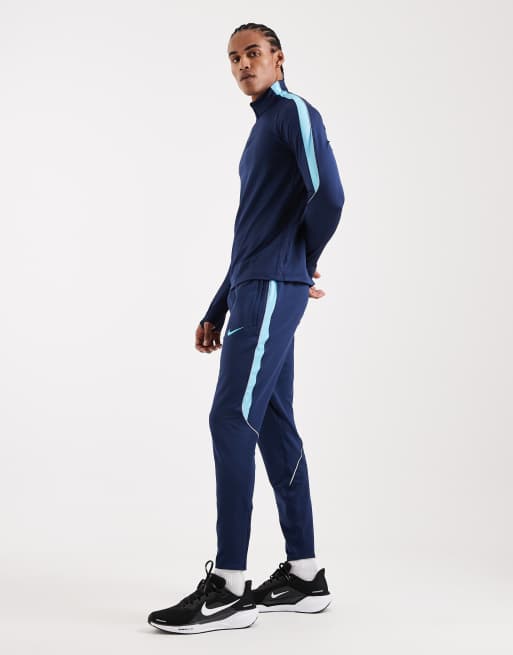 Nike Football Strike Dri-FIT joggers in navy and blue, 3 of 5