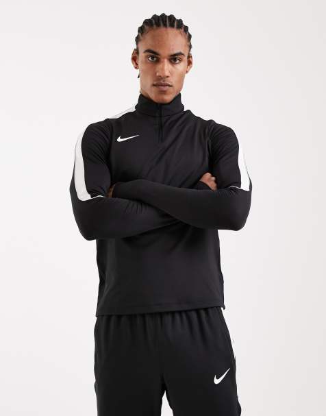 Nike Football Strike Dri-FIT long sleeve drill top in black - view 1