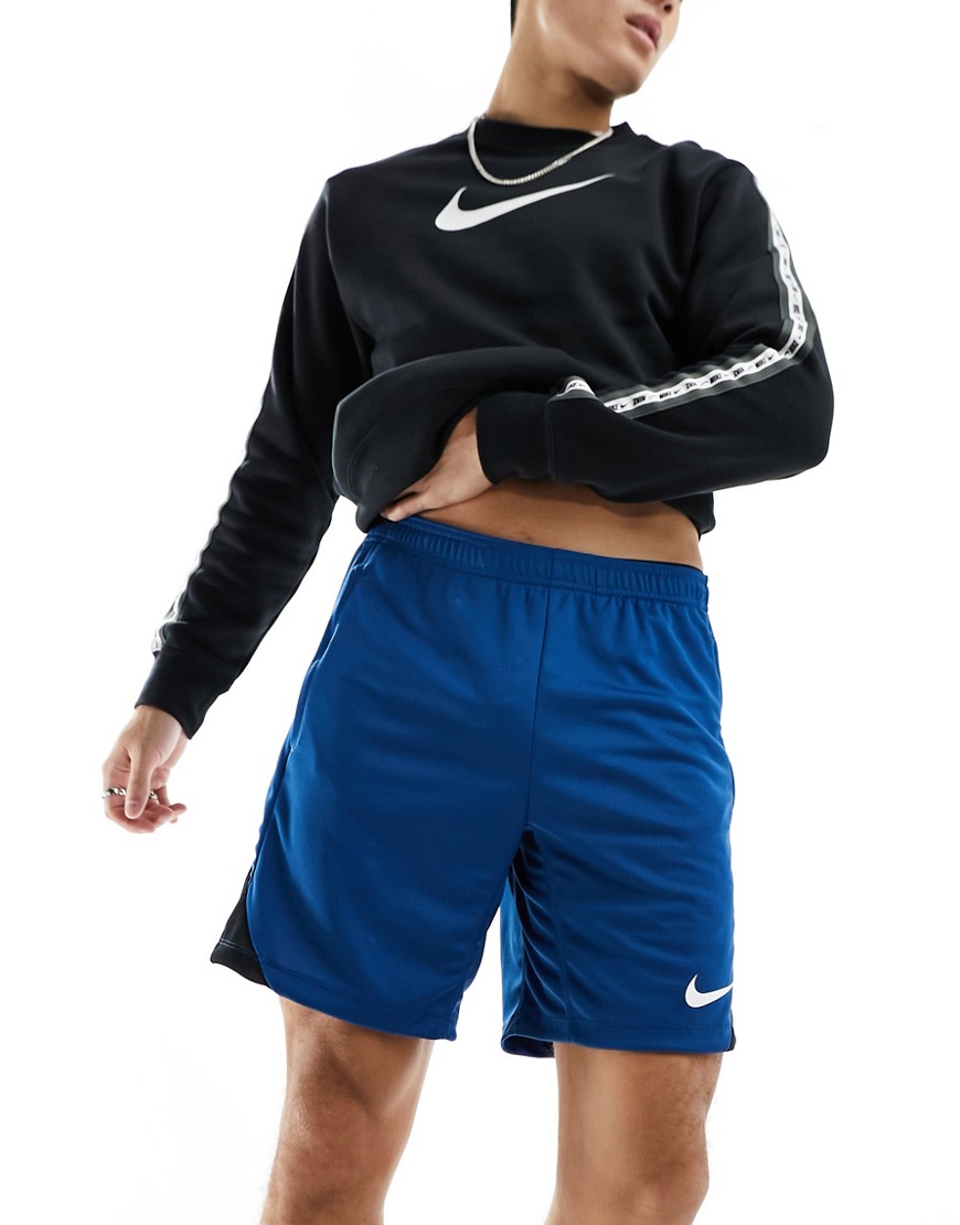 Nike Football Strike Dri-Fit shorts in blue