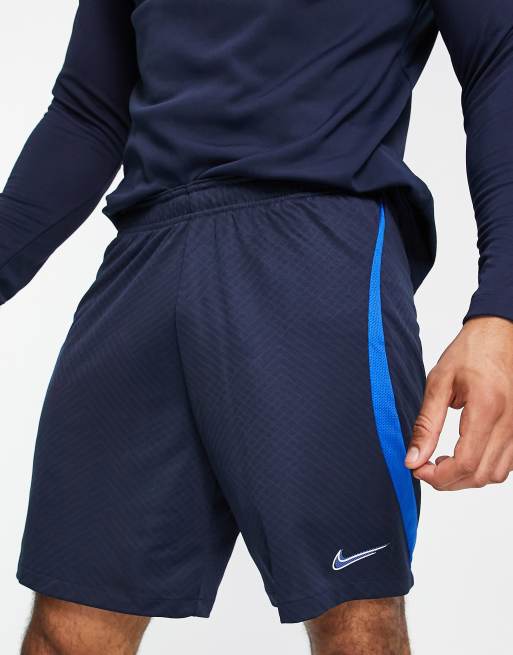 Navy nike football shorts sale