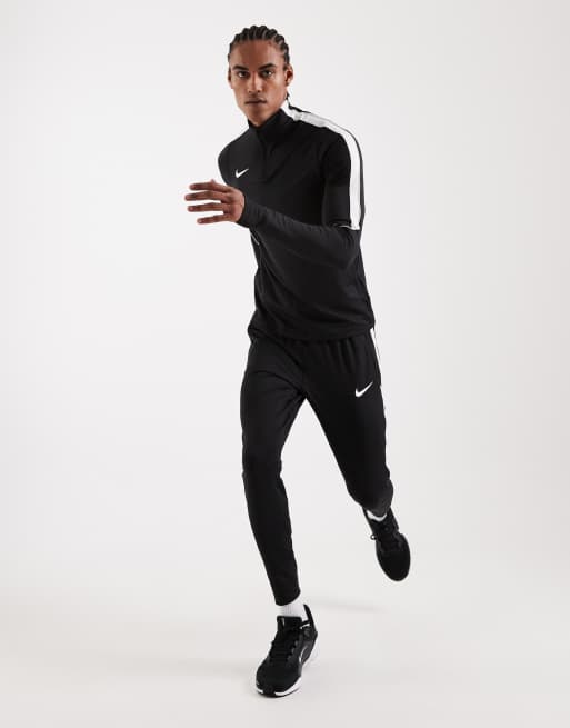 Nike Football - Strike Dri-FIT - Top a maniche lunghe in drill nero, 2 di 5