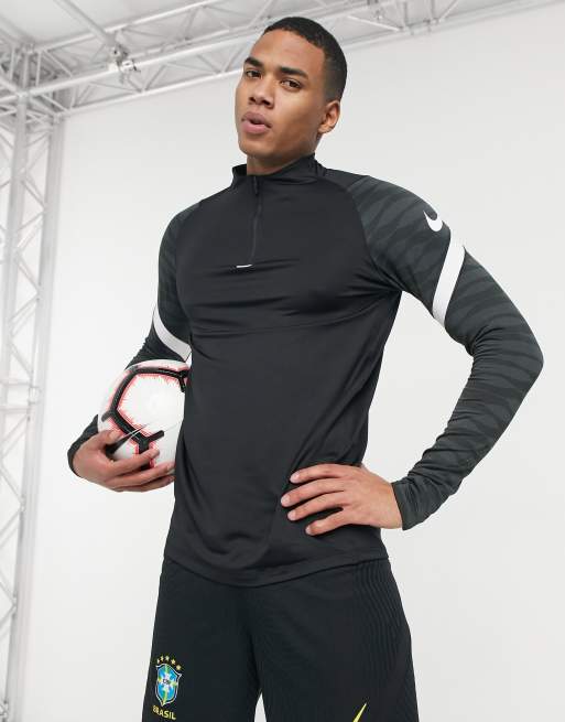 Black nike hot sale football top