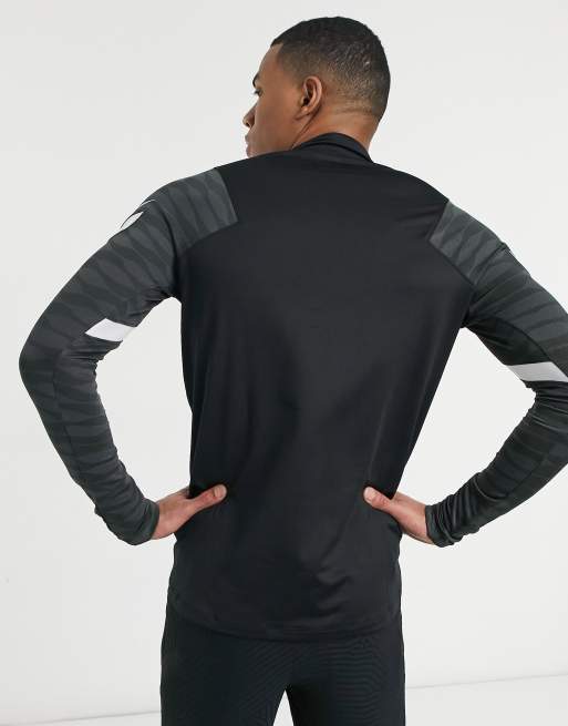 Nike Football Strike drill top in black, 2 of 4