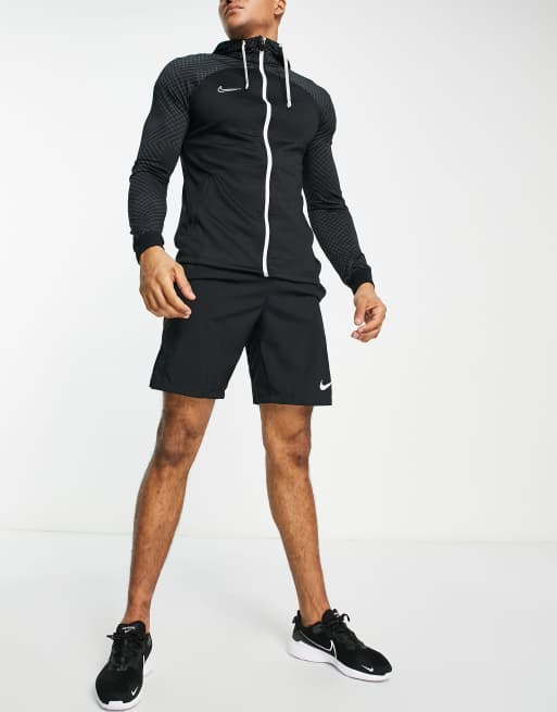 Nike Football - Strike - Giacca sportiva nera con cappuccio, 2 di 4