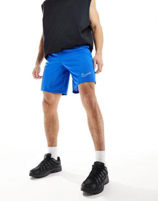 Nike Football Strike panelled Dri-Fit shorts in blue