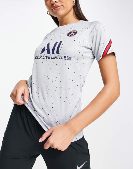 Nike Football – Strike PSG – T-Shirt in Grau