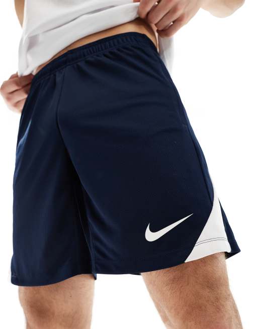 Nike Football - Strike - Short in marineblauw en wit