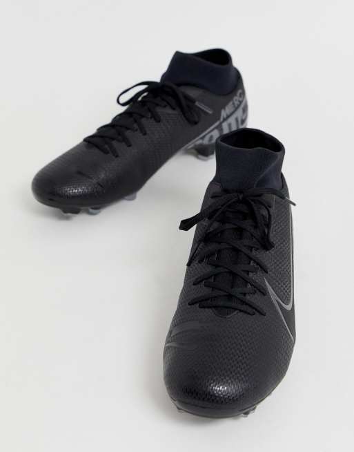 Nike sock outlet boots black