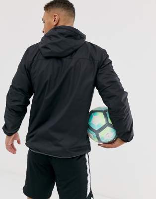 nike football team jacket in black