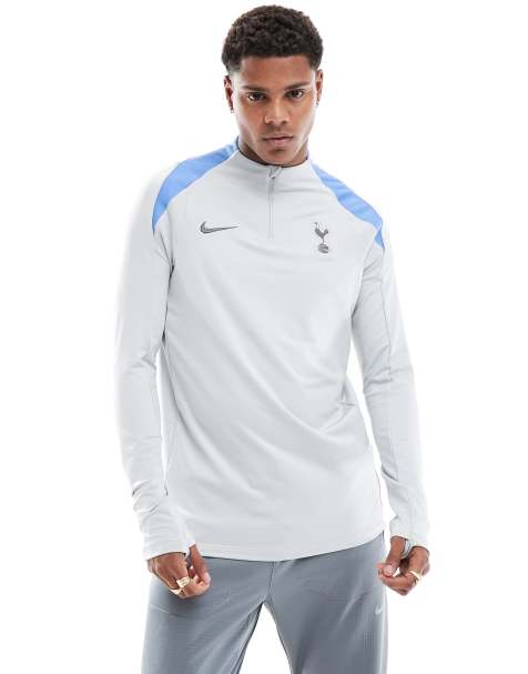 Nike Football Tottenham Hotspur FC Dri-FIT strike drill top in grey - view 1