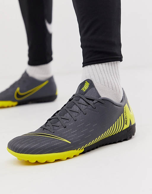 Nike Football vaporx 12 astro turf boots in grey | ASOS