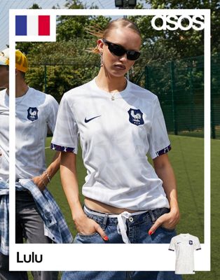 Nike Football Womens World Cup 23 France NT Stadium home jersey in white - ASOS Price Checker