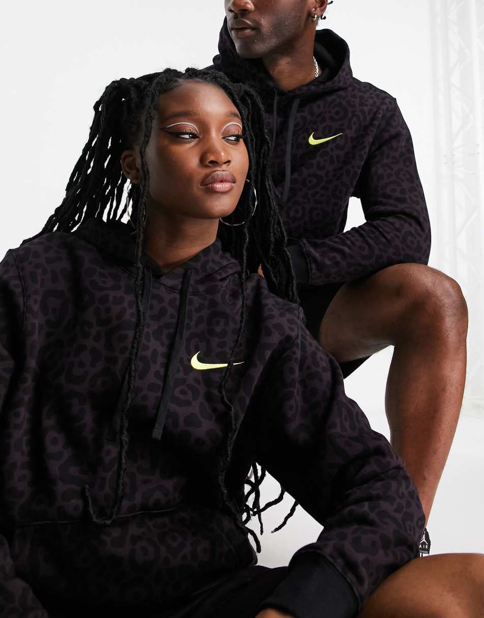 Nike Football World Cup 2022 Brazil unisex club printed hoodie in black