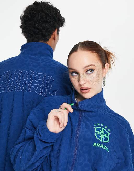 Brazil Swoosh Track Jacket - Blue