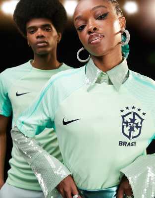 Nike Football World Cup 2022 Brazil unisex t-shirt in green - ASOS Price Checker