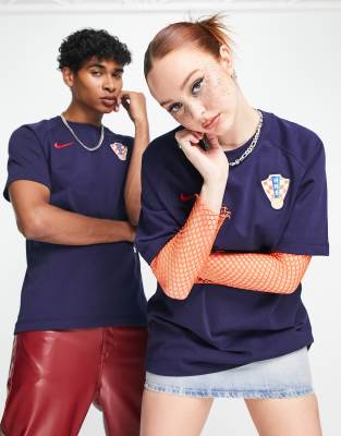 Nike Football Pre-Match T-Shirt Croatia World Cup 2022 Kids