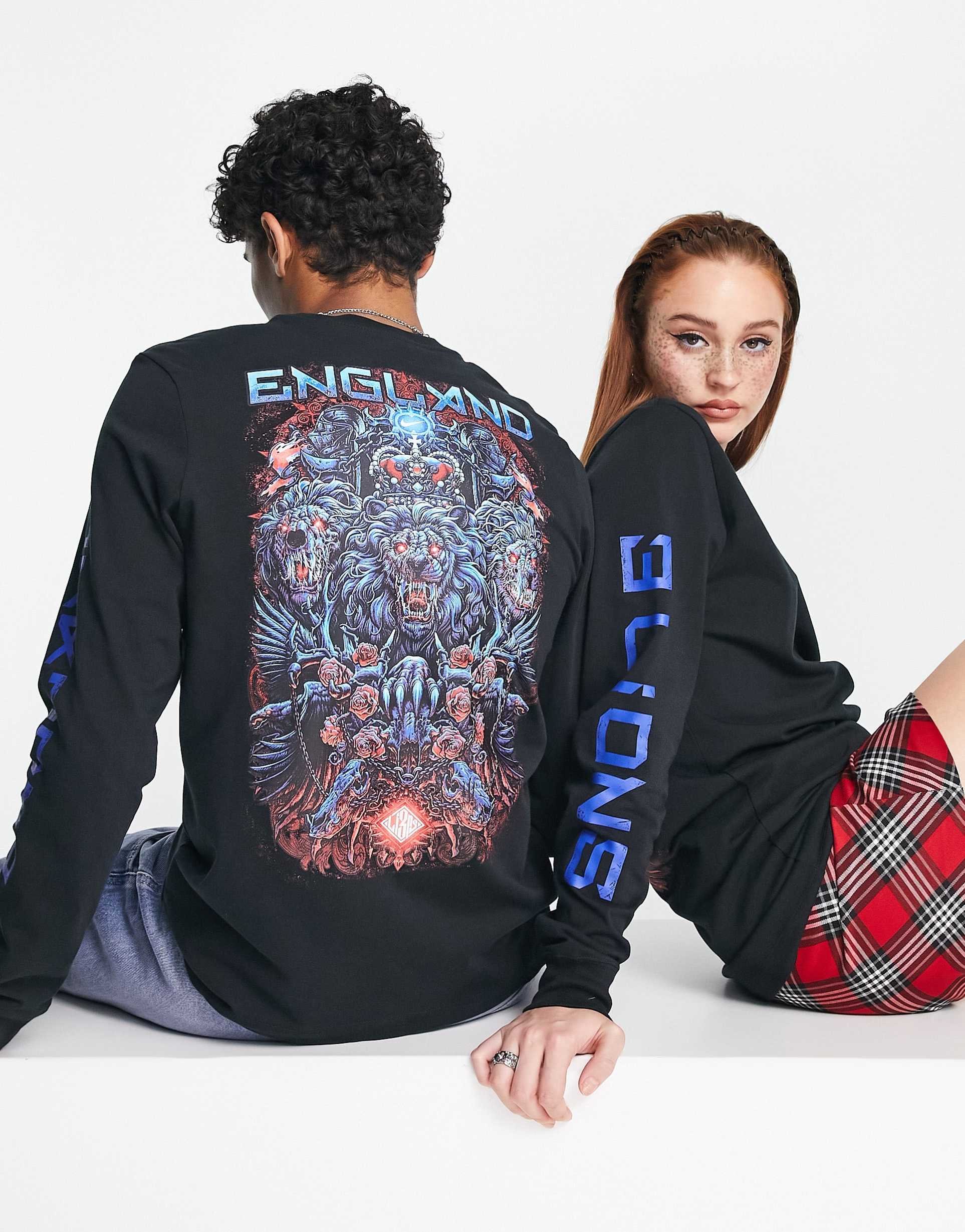 World Cup 2022 England Unisex Premium Long Sleeve T-Shirt