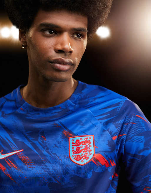 Nike Football World Cup 2022 England unisex away jersey in red