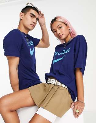 Nike Football World Cup 2022 England unisex swoosh t-shirt in navy - ASOS Price Checker