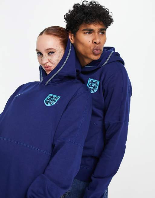 Nike Football World Cup 2022 Brazil unisex travel fleece hoodie in navy