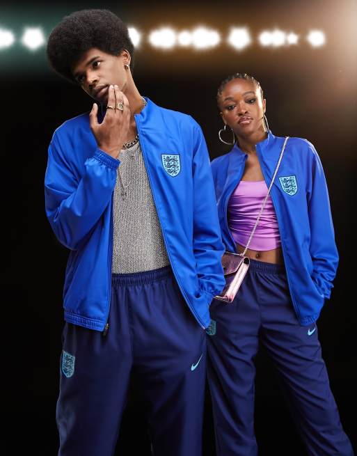 Nike Football - World Cup 2022 England - Unisex - Træningssæt i marineblå og blå