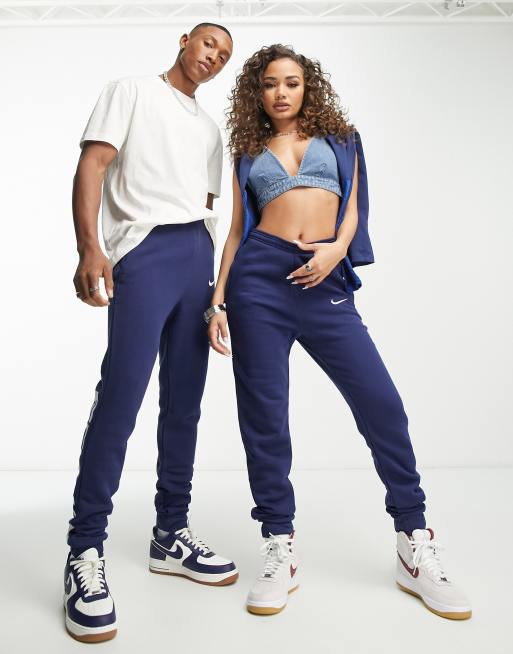 Women's nike store navy blue joggers